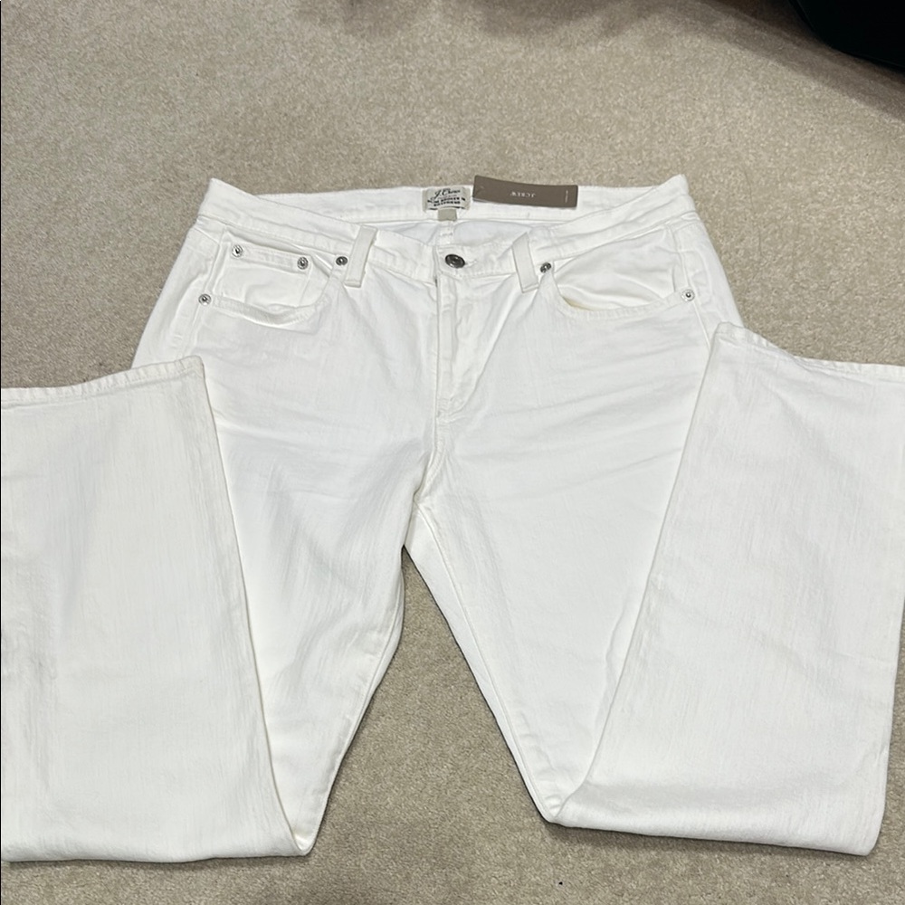J. Crew White Jeans - NWT